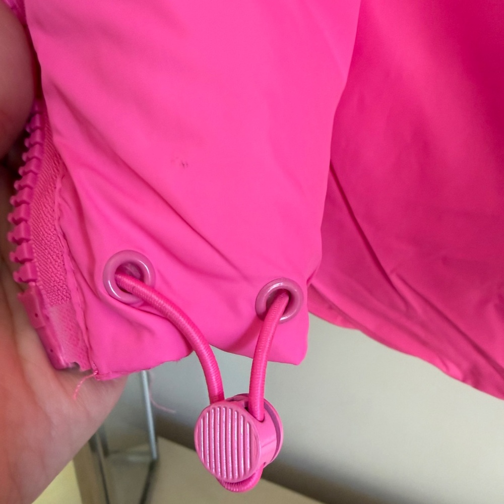 Hot Pink Cropped Puffer Vest - Small - Picture 4 of 5